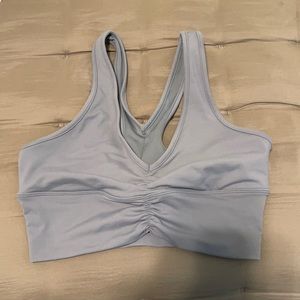 Alo Steel Blue Wild Thing Bra